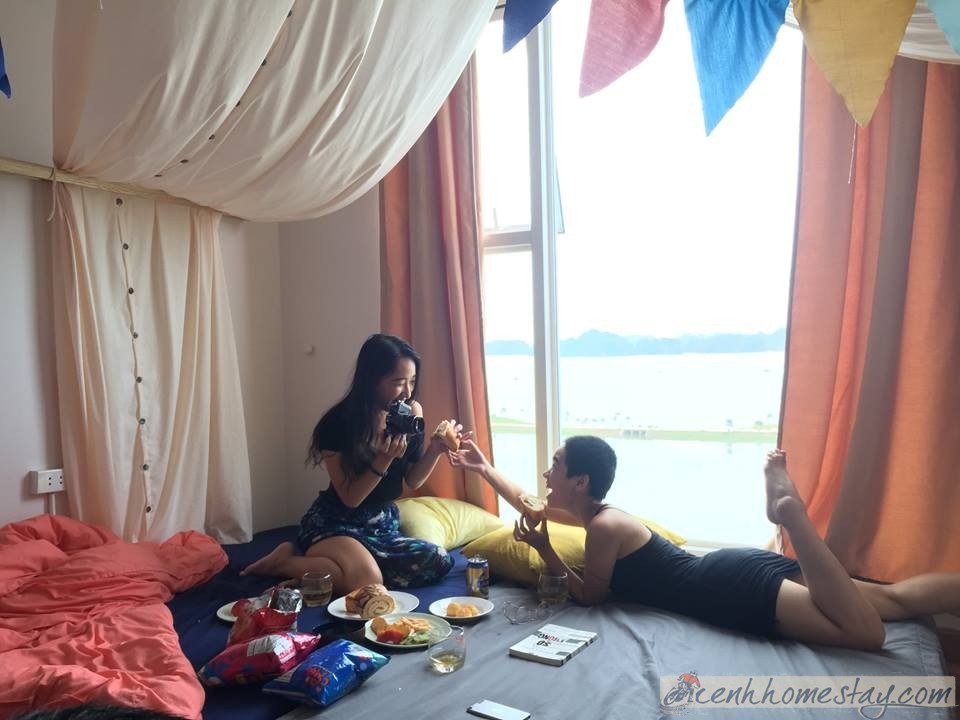 Top 4 beautiful homestays in Ha Long for tourists to change the wind