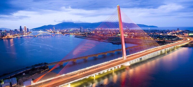 Cầu Trần Thị Lý – Cây cầu treo dây văng tuyệt đẹp của Việt Nam